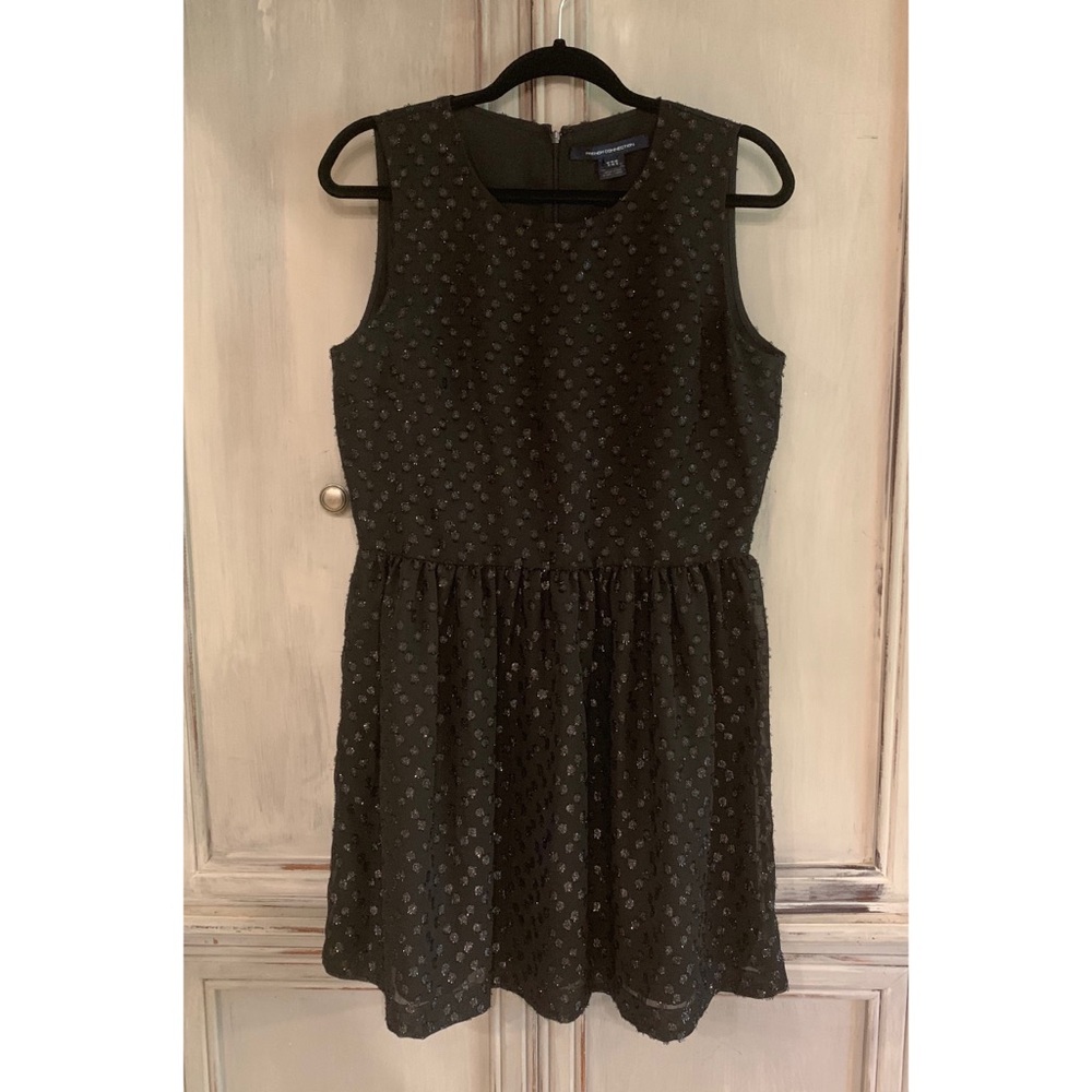 French Connection UK LBD Black Dress US Sz 10